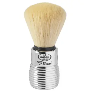 Četka za brijanje Omega S Brush vegan - Silver