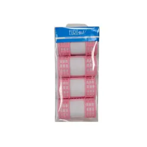 Vikleri Vrući Eurostil 4 kom 32 mm - Rozi