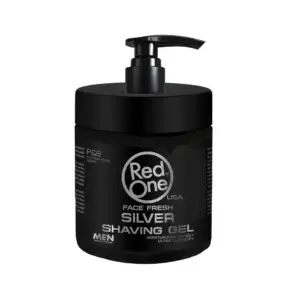 Gel za brijanje s pumpicom RedOne 1000 ml - Silver