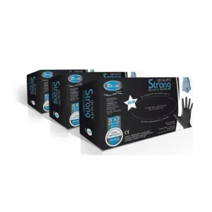 Rukavice Nitril Roial Strong Crne bez pudera 100 kom - M (N)