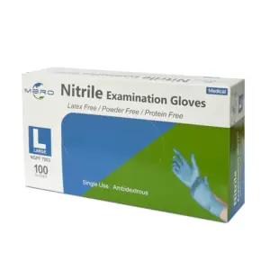 Rukavice Nitril Calcagni Plave bez pudera 100 kom - L (Outlet)