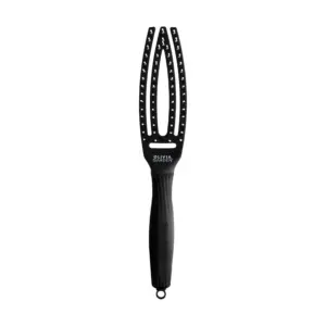 Četka za raščešljavanje Olivia Garden Fingerbrush Nylon Mix - Crna S (N)