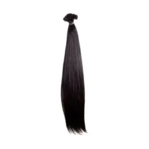 Ekstenzije s keratinom prirodna kosa SHE 10 kom 60/70 cm - 1B
