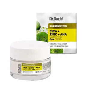 Krema za lice Dnevna Dr. Sante 50 ml -  Sebocontrol Cica + Zinc + AHA