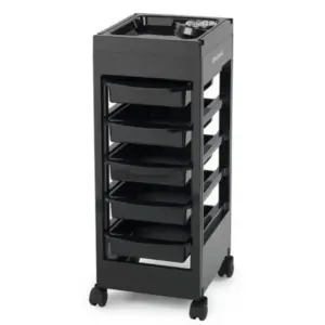 Kolica za pribor Sibel Original Pvc Crna - E-Trolley