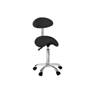 Stolica pomoćna s naslonom Fox Saddle 1 - Crna