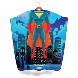Ogrtač za šišanje Dječji Diva Superman - Zakačka