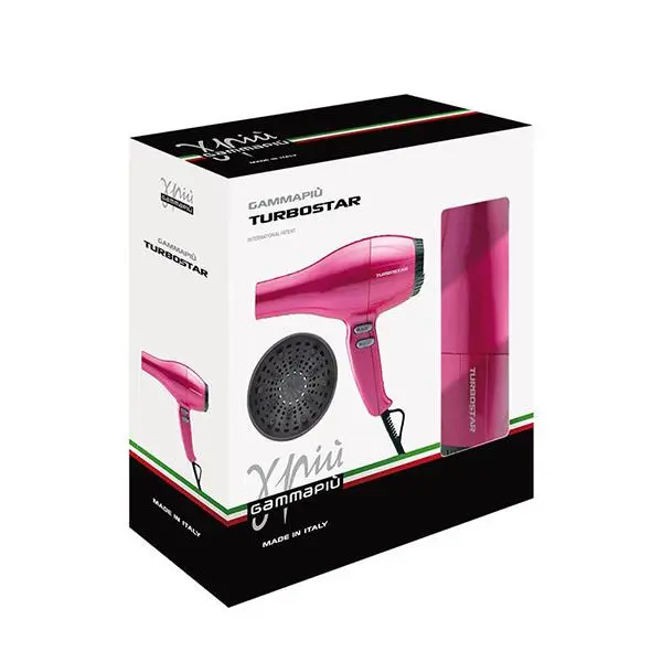 Fen za kosu Gammapiu Turbo Star 1800 W - Crni (Outlet) - Slika 3