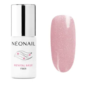 Baza temeljni premaz za UV gel NeoNail Hybrid 7,2 ml - Revital Fiber Blinking Pink