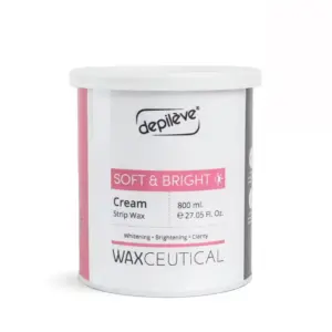 Vosak za depilaciju u limenci 800 g Depileve Waxceutical - Soft & Bright (X)