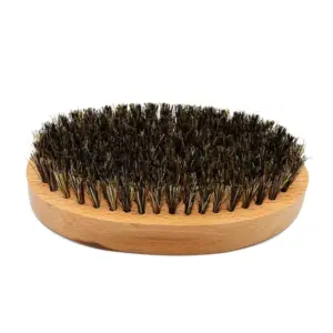 Četka za bradu i brkove Wanda Barber 100% dlaka - Drvo
