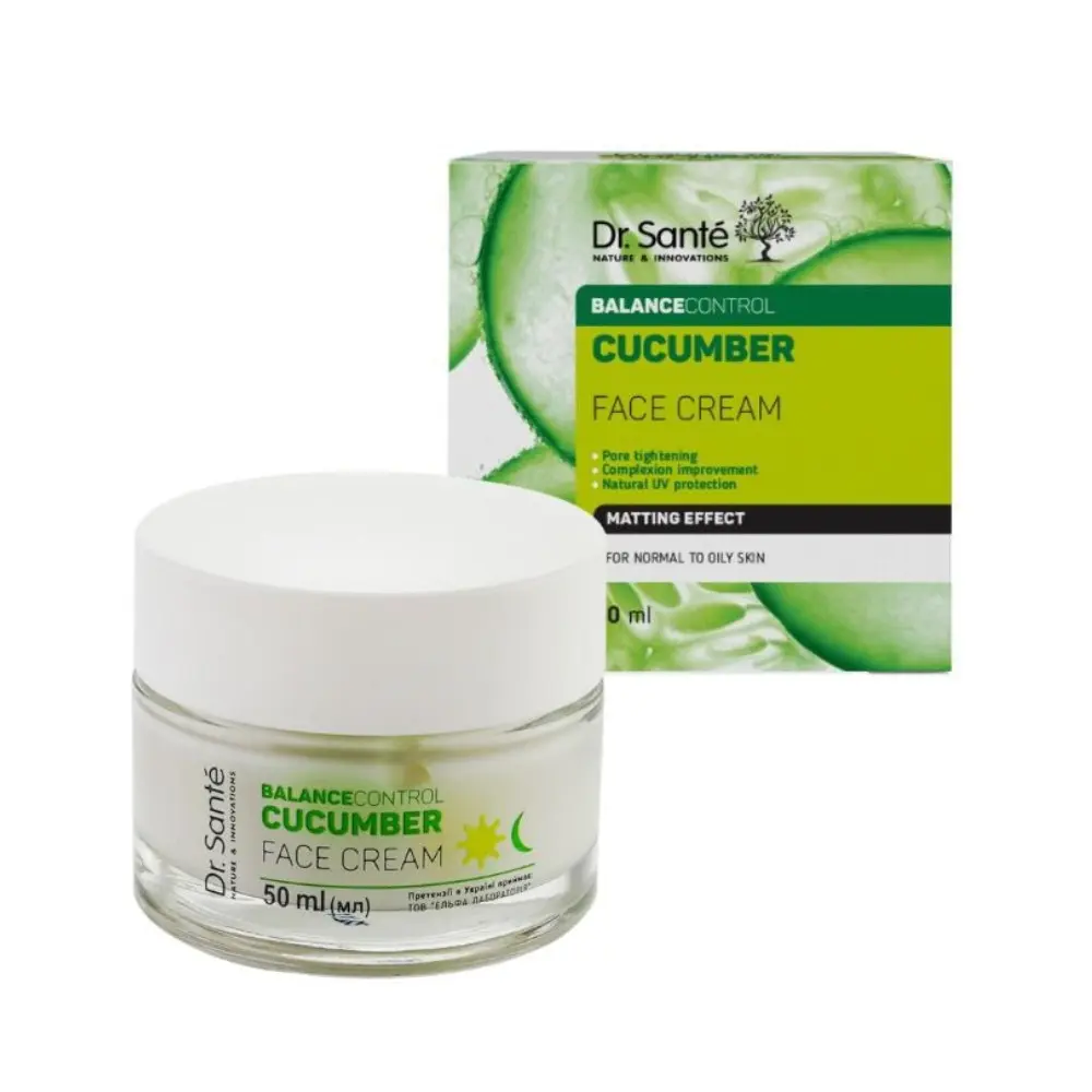 Krema za lice Dr. Sante 50 ml - Matting Effect Cucumber