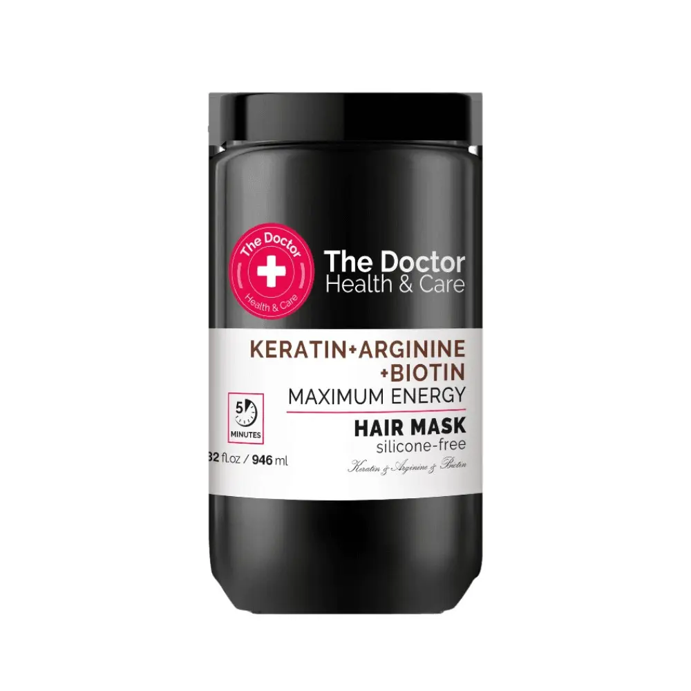 Maska za dubinsku njegu kose The Doctor 946 ml - Keratin + Arginine + Biotin