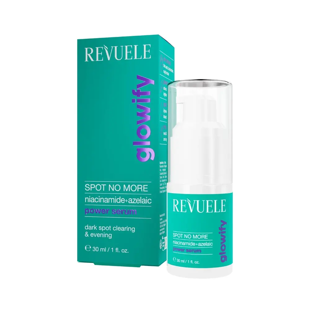 Serum za lice Revuele Glowify Niacinamide + Azelaic protiv staračkih pjega 30 ml - Spot No More