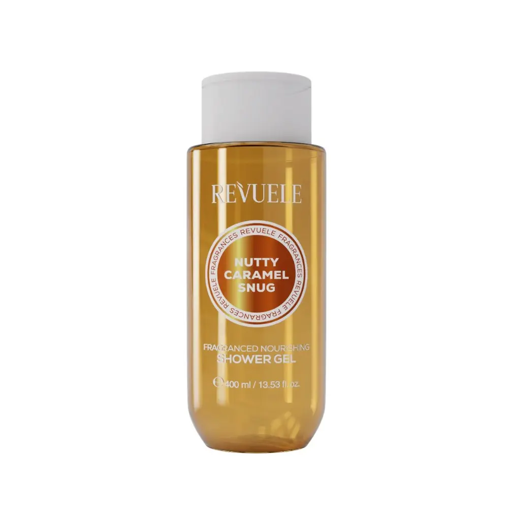 Gel za tuširanje Revuele parfumirani njegujući 400 ml - Nutty Caramel Snug