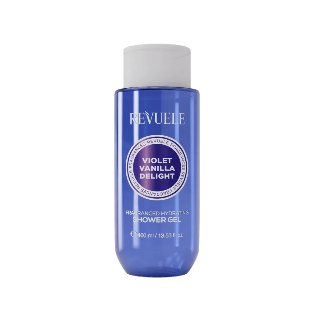 Gel za tuširanje Revuele parfumirani njegujući 400 ml - Violet Vanilla Delight