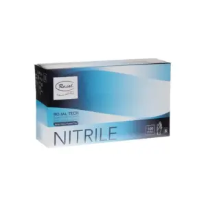 Rukavice Nitril Roial Tech Blue bez pudera 100 kom - S