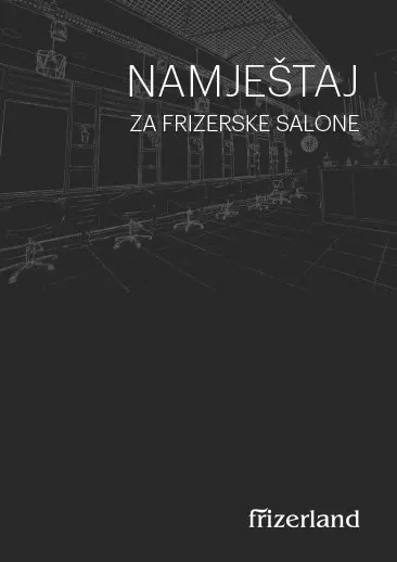 Naslovnica kataloga Frizerski namještaj