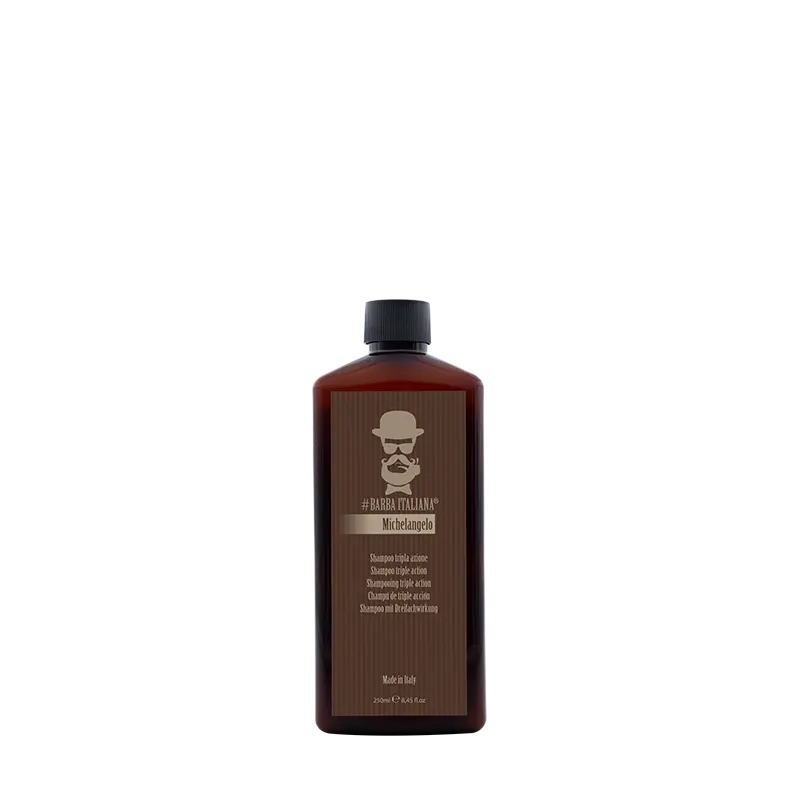 Šampon s trostrukim djelovanjem Michelangelo Barba Italiana - 250 ml