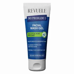 Gel za čišćenje lica sklonog aknama Revuele No problem 200 ml - Salicylic Acid