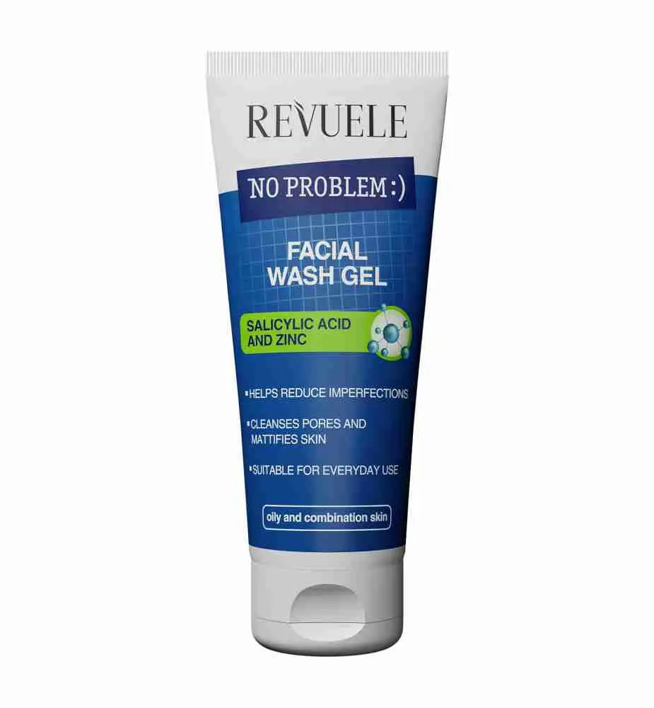 Gel za čišćenje lica sklonog aknama Revuele No problem 200 ml - Salicylic Acid
