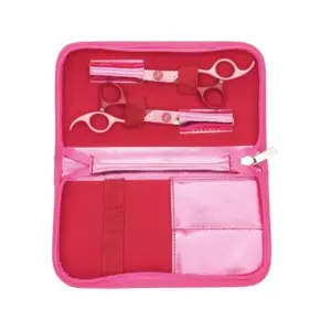 Makaze za šišanje Olivia Garden Silkcut Set - Think Pink 2026