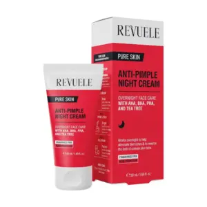 Krema za lice Revuele Pure Skin protiv akni Noćna 50 ml - Anti Pimple
