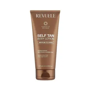 Losion za samotamnjenje tijela Revuele Paradise Bronze 200 ml - Medium to Dark