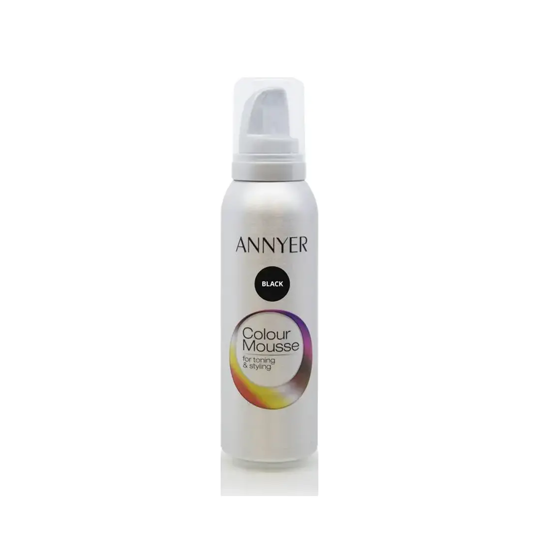 Kolor pjena Annyer Colour Mousse 125 ml - Crna