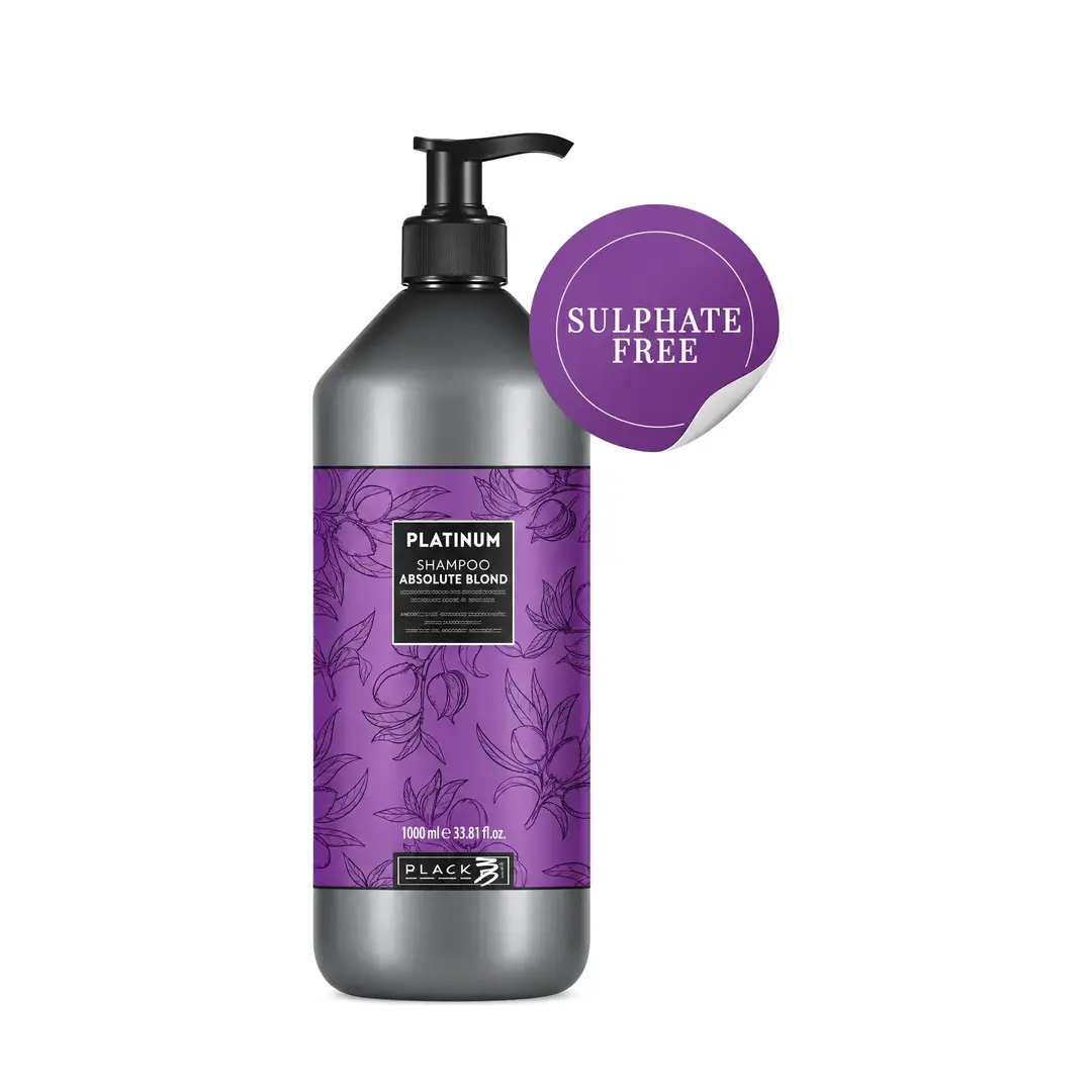 Šampon protiv žutila Black Platinum Absolute Blond bez sulfata - 1000 ml