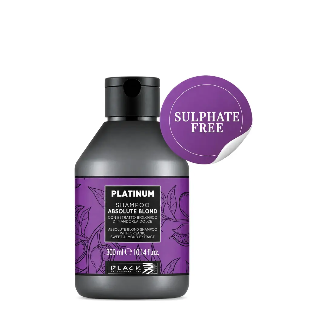 Šampon protiv žutila Black Platinum Absolute Blond bez sulfata - 300 ml
