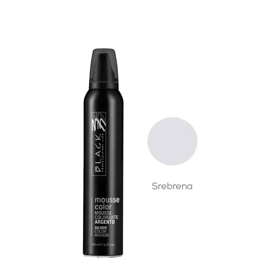 Kolor pjena Black Mousse Color 200 ml - Srebrna