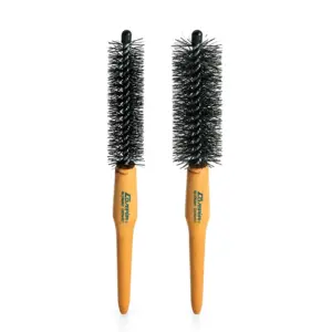 Četka za uvijanje kose Comair Vikler Mini Styler Drvo Nylon miks Dlaka