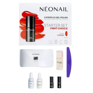 Set UV gel lak NeoNail sa lampom 7 u 1 - Starter First Choice