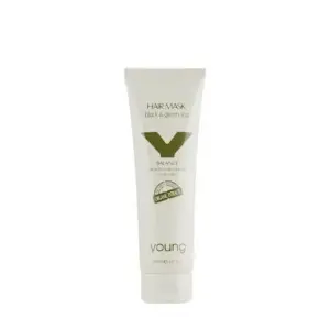 Maska za obojenu kosu Young Organic Black & Green Tea - 150 ml (X)