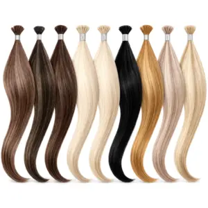 Ekstenzije s keratinom prirodna kosa Slavic Hair