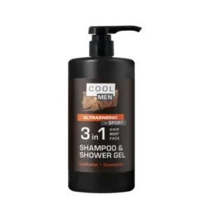 Gel šampon za muškarce Cool Men 3 u 1 1000 ml - Ultraenergy