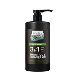 Gel šampon za muškarce Cool Men 3 u 1 1000 ml - Ultramint