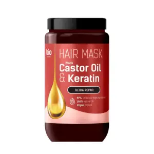 Maska za dubinsku obnovu kose Bio Naturell 946 ml - Ricinusovo Ulje i Keratin