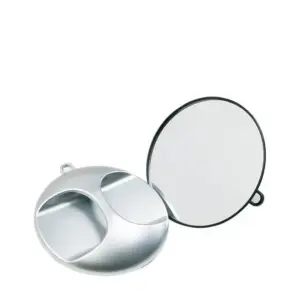 Ogledalo pokazno Eurostil okruglo 27,5 cm - Crno (X)