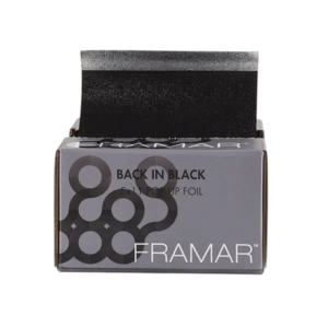 Folija za pramenove Aluminijska Reljefna Framar 97,5 m - Back in Black