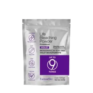 Blanš za kosu Life Color do 9 tonova Vrećica Violet - 500 g