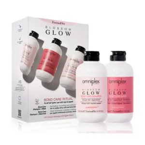 Šampon i maska za jačanje kose FarmaVita Omniplex Blossom Glow 250 ml - Set