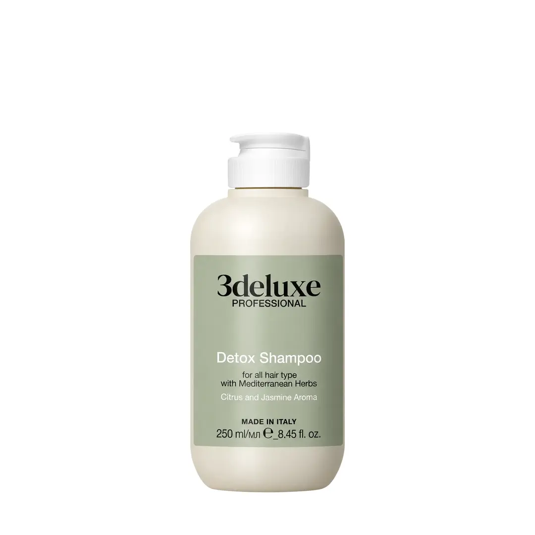 Šampon za suhu i neposlušnu kosu 3Deluxe 250 ml - Detox (X)