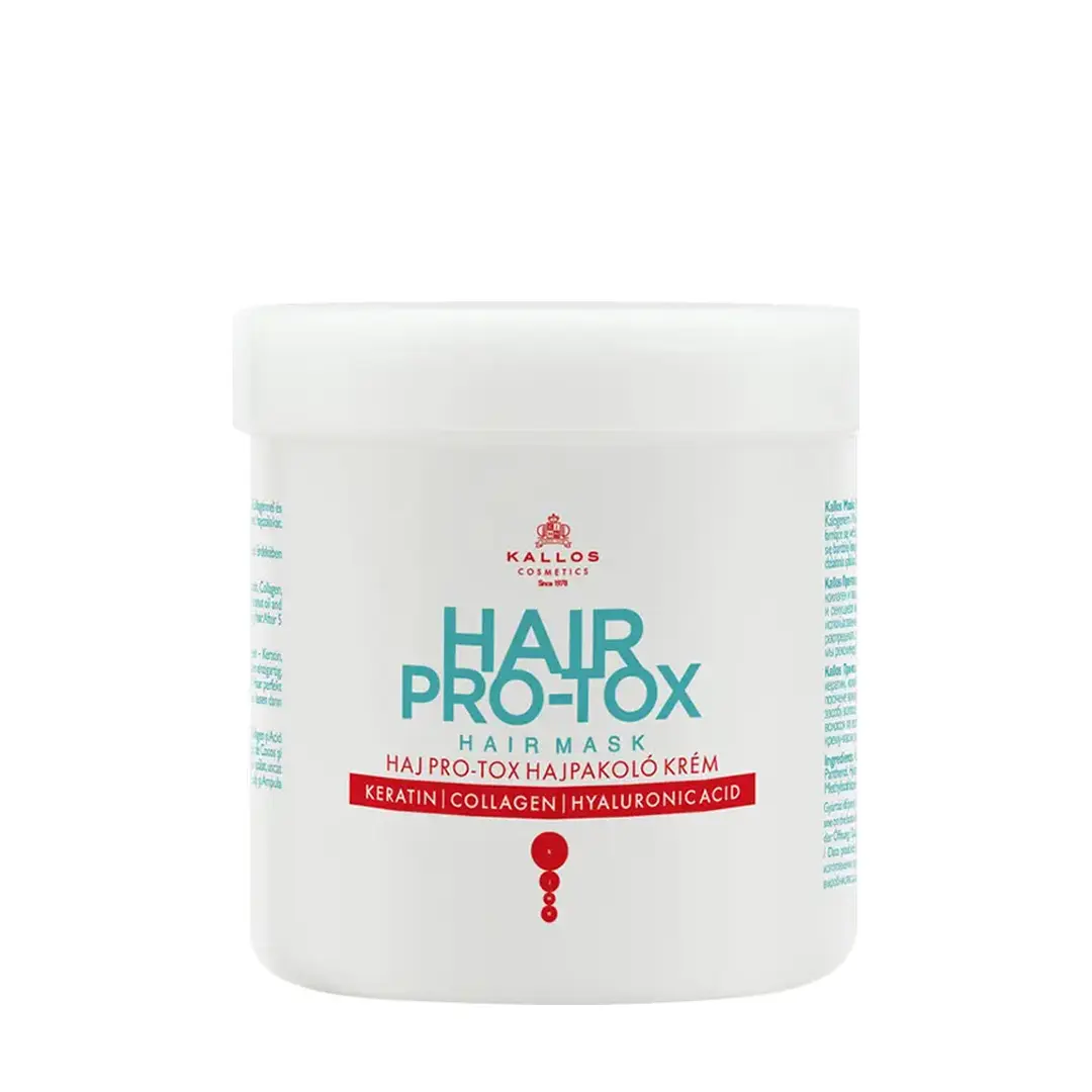 Maska za slabu suhu i lomljivu kosu Kallos Pro-Tox Keratin - 500 ml