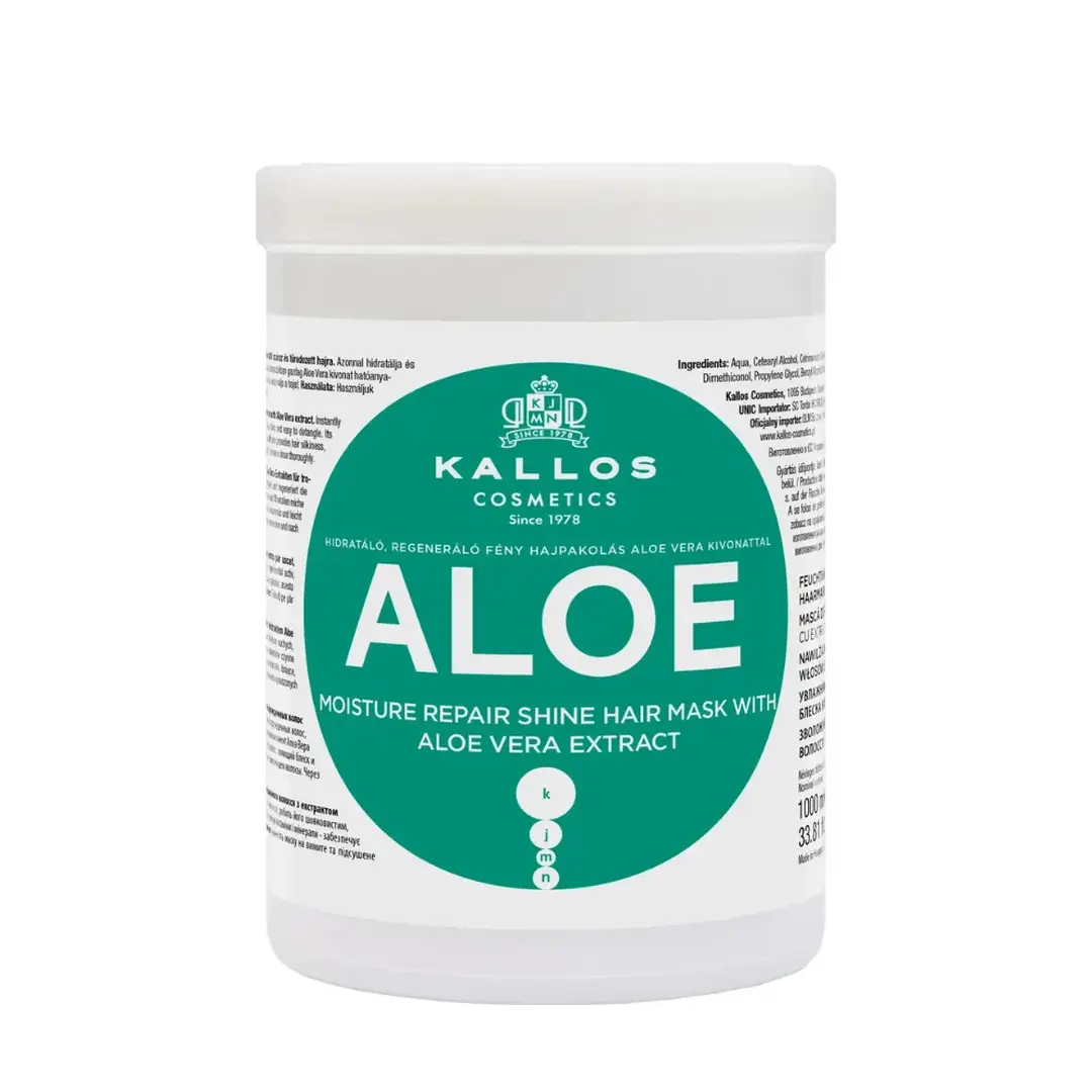 Maska za revitalizaciju i hidrataciju kose Kallos Aloe Vera - 1000 ml