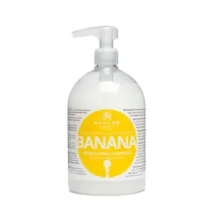 Šampon za slabu kosu s vitaminima Kallos Banana pumpica - 1000 ml