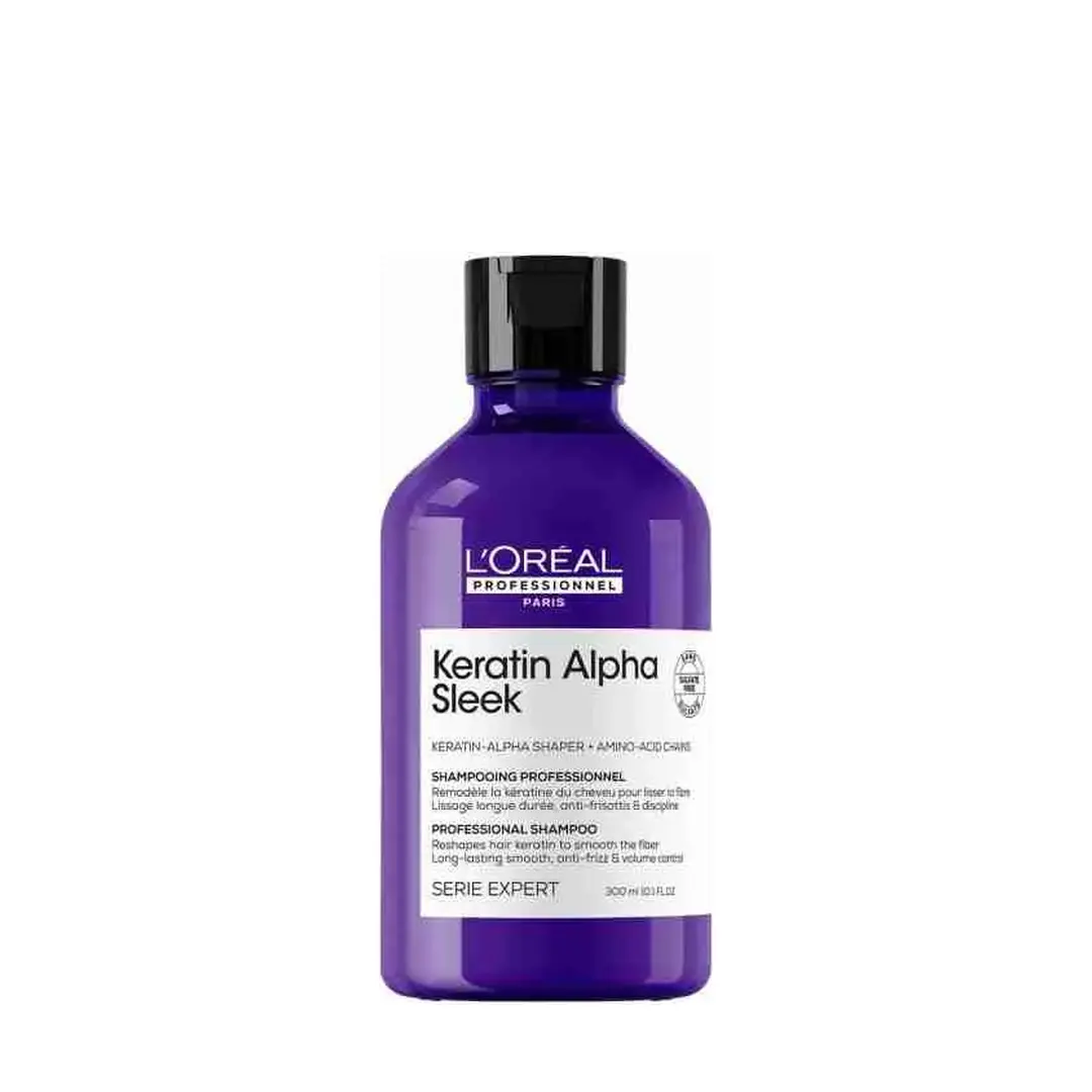 Šampon za kosu Loreal SE Keratin Alpha Sleek (R) - 300 ml