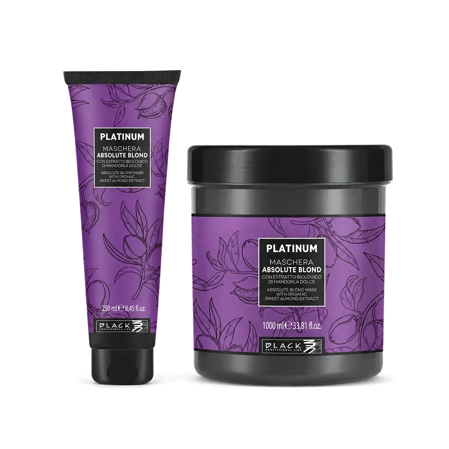 Maska protiv žutila Black Platinum Absolute Blond