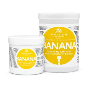Maska za slabu kosu s vitaminima Kallos Banana
